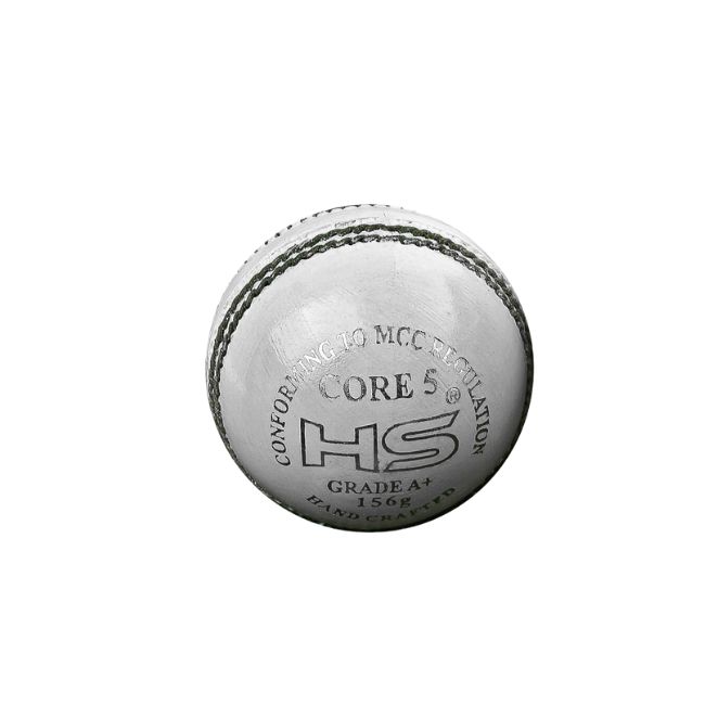HS Core 5 Cricket Ball (White)