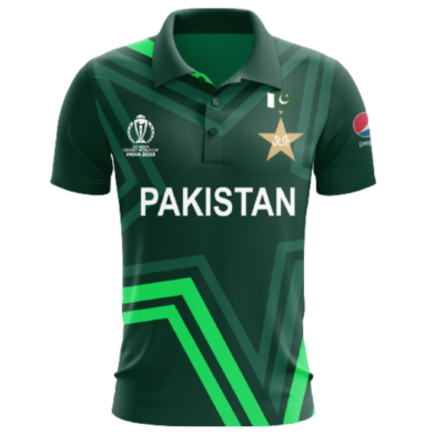 Pakistan Cricket Team Star Nation Jersey for Worldcup 2023