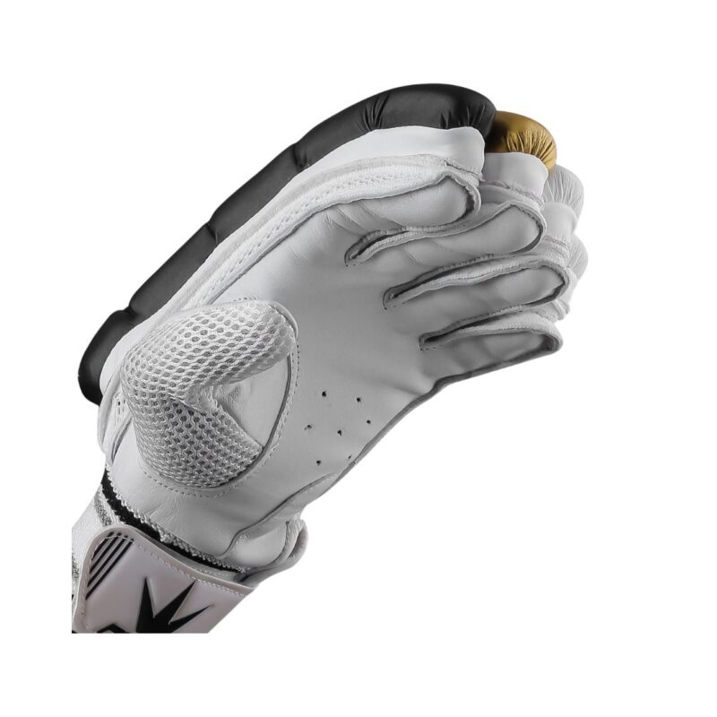 MIDS White Gold Batting Gloves - Image 5
