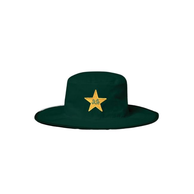 Test hat green