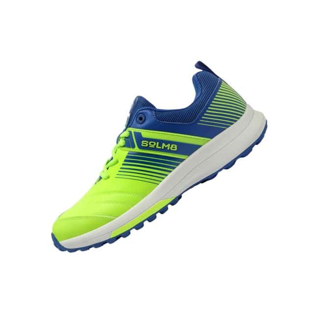 SOLM8 S2 (Lime Blue) Cricket Shoes